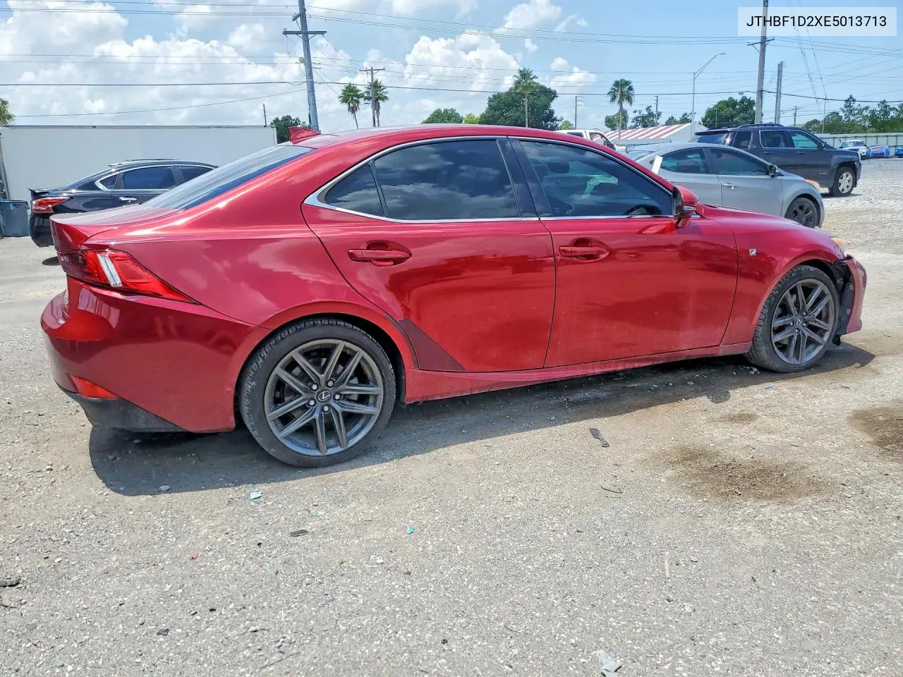 2014 Lexus Is 250 VIN: JTHBF1D2XE5013713 Lot: 58980376