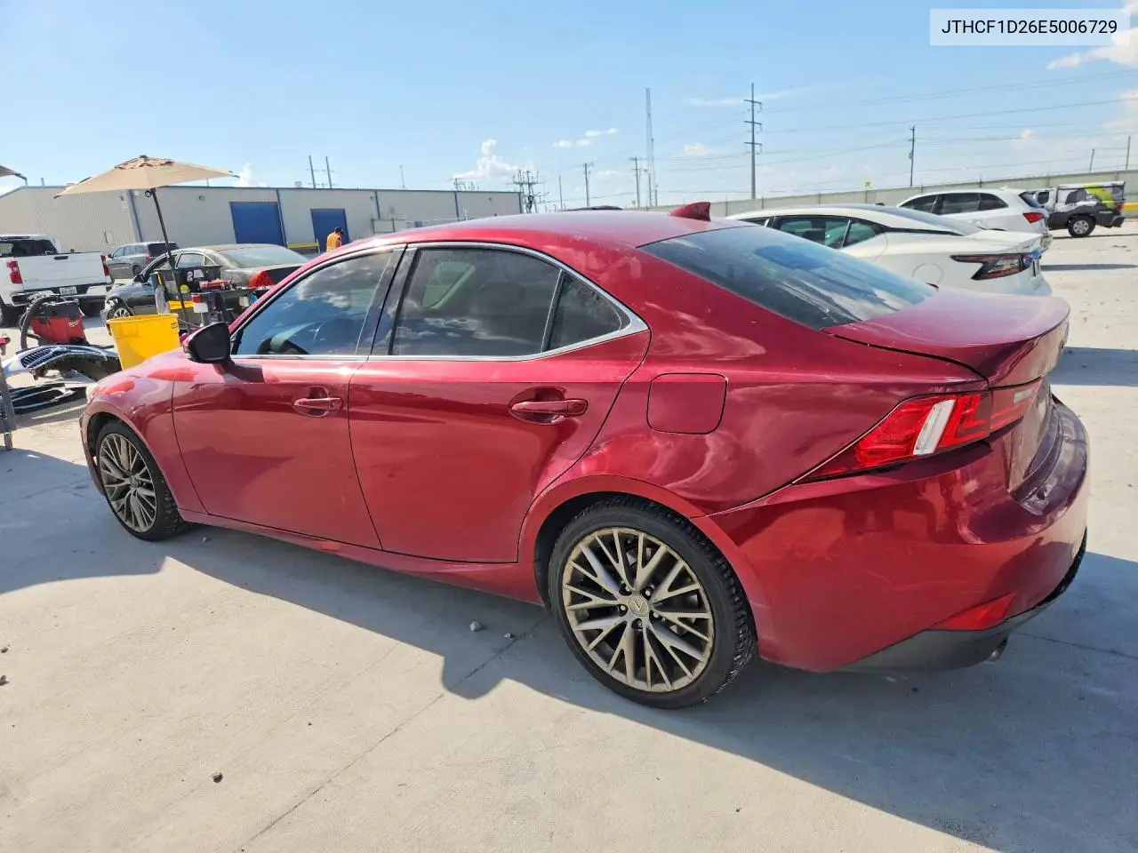 2014 Lexus Is VIN: JTHCF1D26E5006729 Lot: 59907346