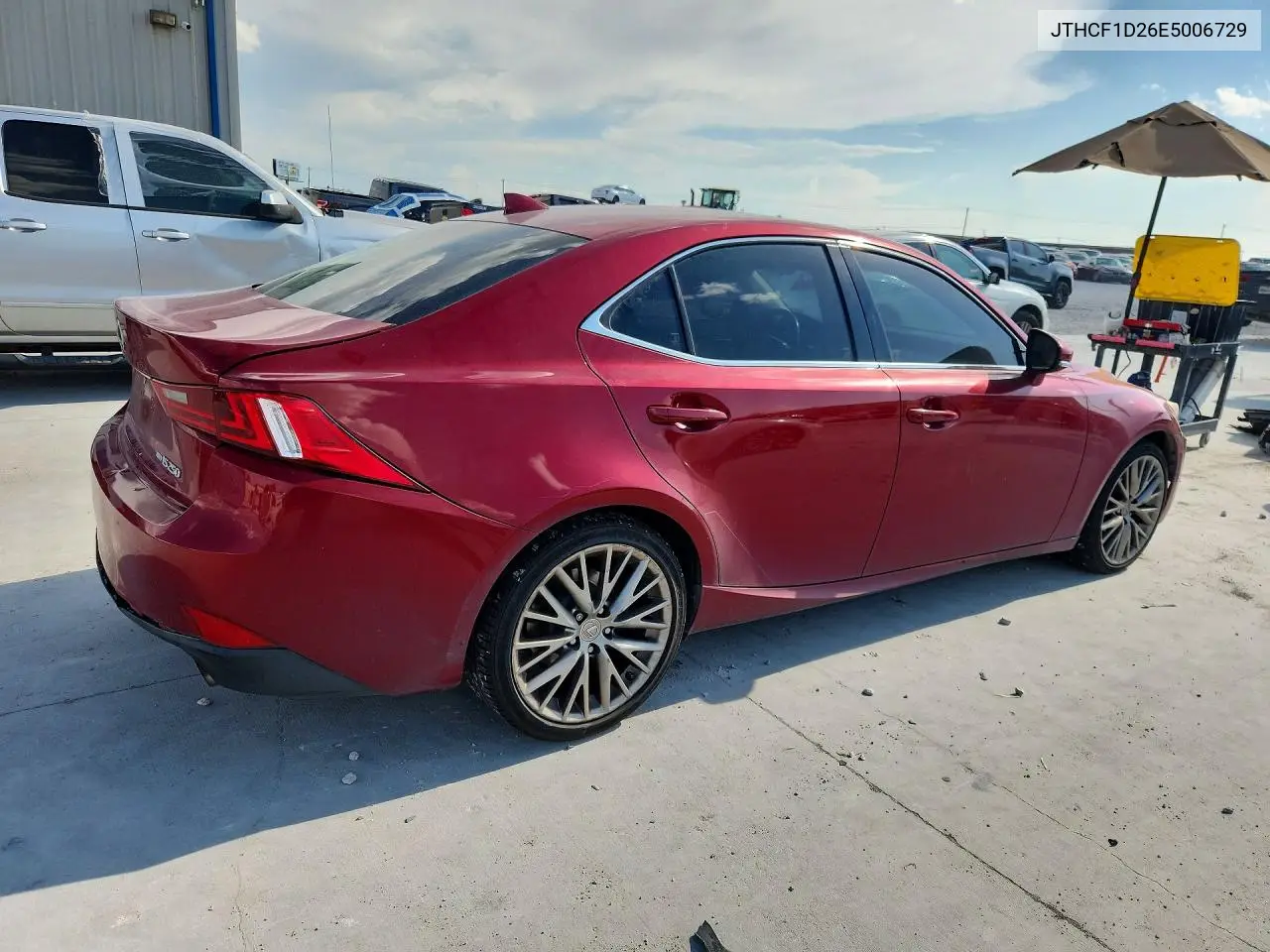 2014 Lexus Is VIN: JTHCF1D26E5006729 Lot: 59907346