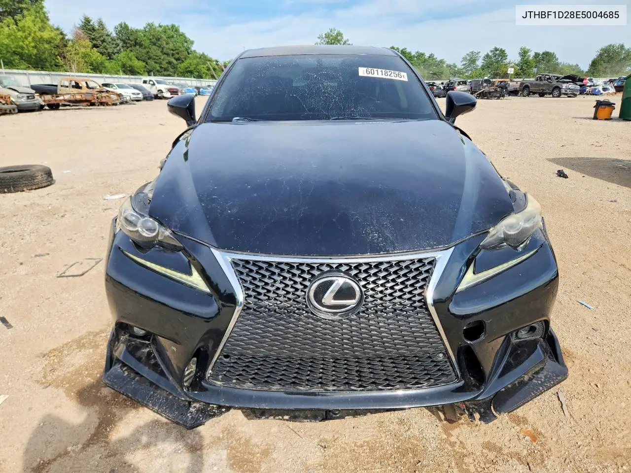 2014 Lexus Is 250 VIN: JTHBF1D28E5004685 Lot: 60118256