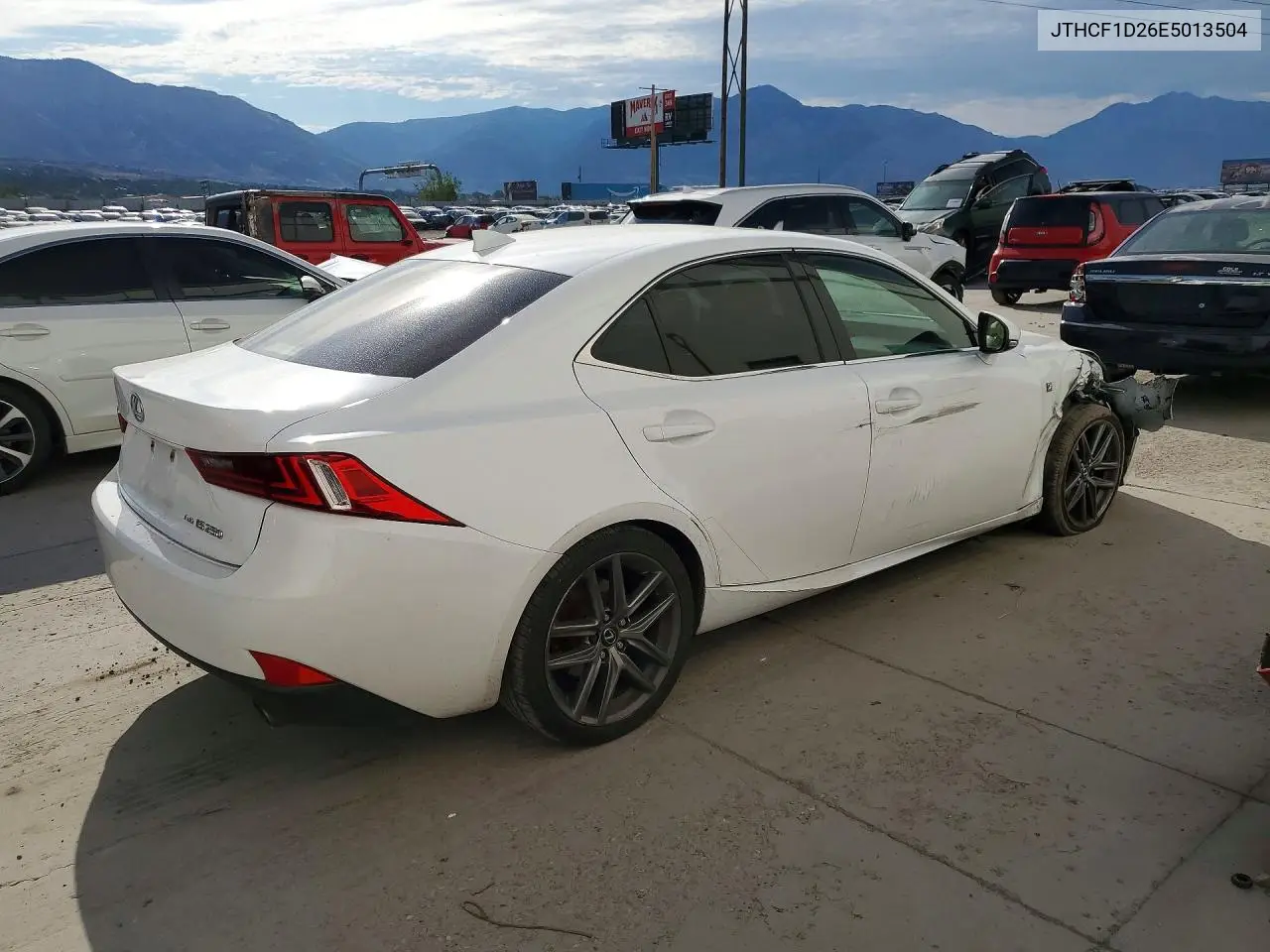 2014 Lexus Is 250 VIN: JTHCF1D26E5013504 Lot: 61069506