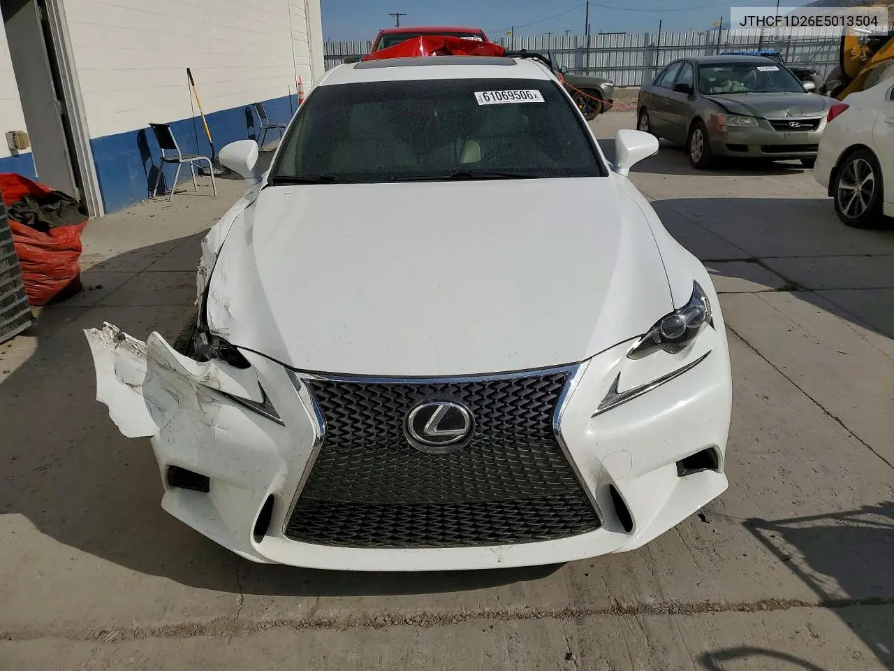 2014 Lexus Is 250 VIN: JTHCF1D26E5013504 Lot: 61069506