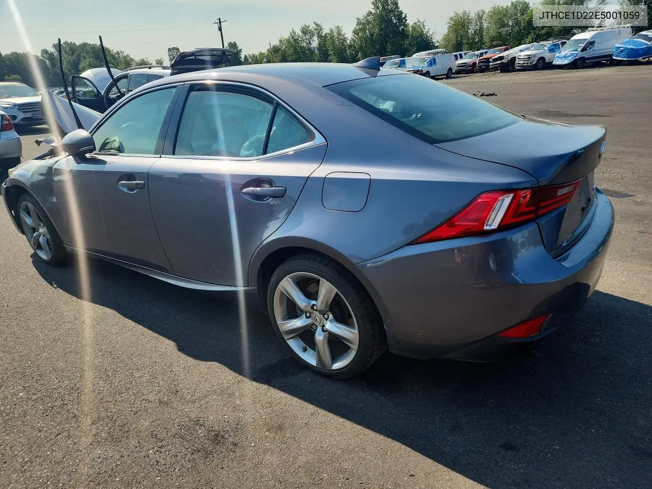 2014 Lexus Is 350 VIN: JTHCE1D22E5001059 Lot: 61091316