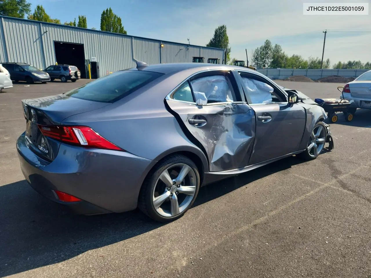 2014 Lexus Is 350 VIN: JTHCE1D22E5001059 Lot: 61091316