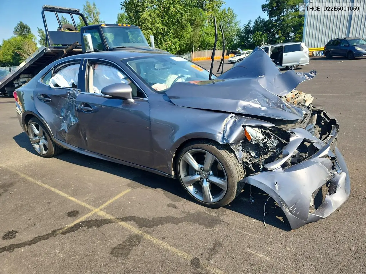 2014 Lexus Is 350 VIN: JTHCE1D22E5001059 Lot: 61091316