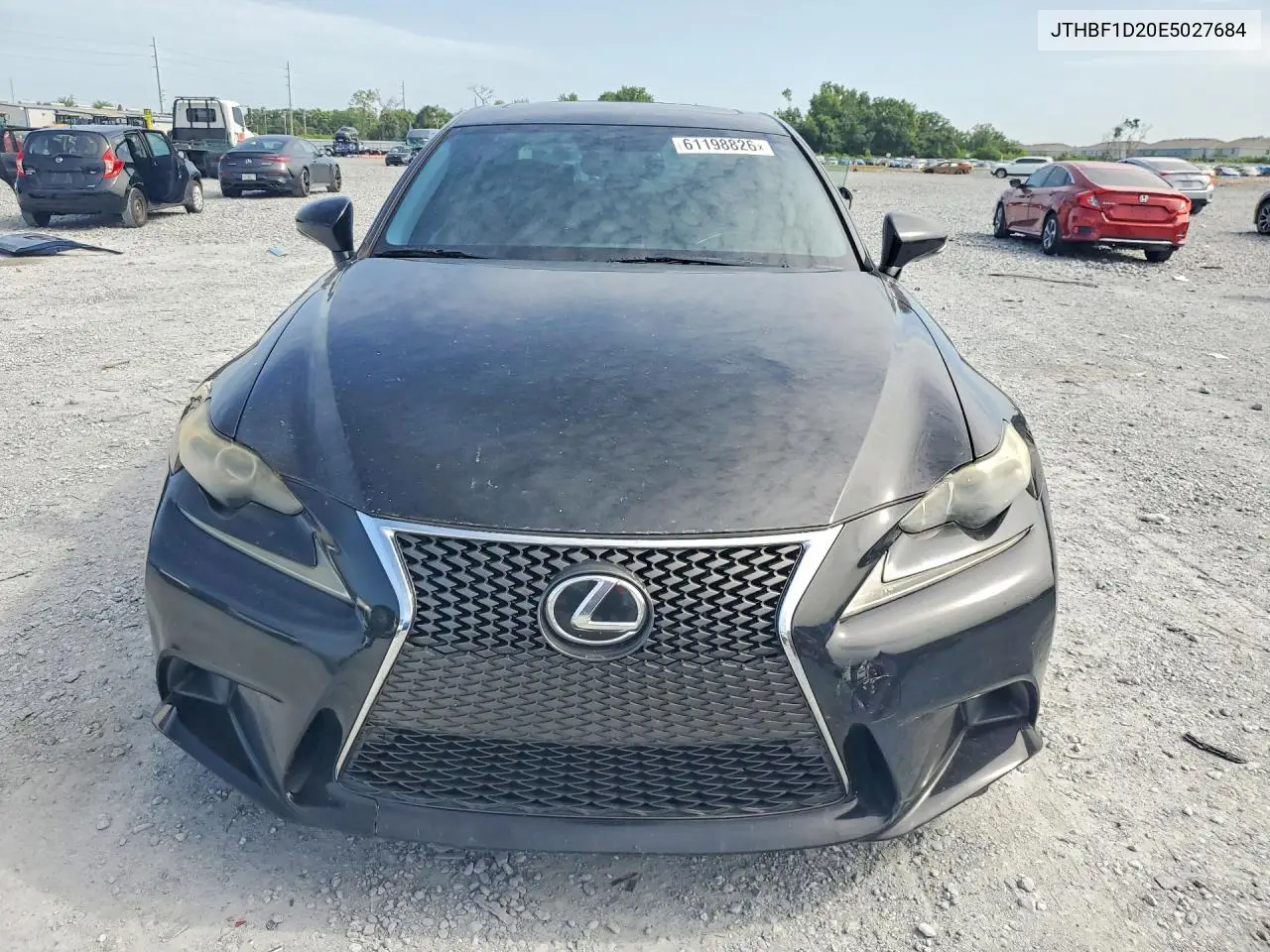 2014 Lexus Is 250 VIN: JTHBF1D20E5027684 Lot: 61198826