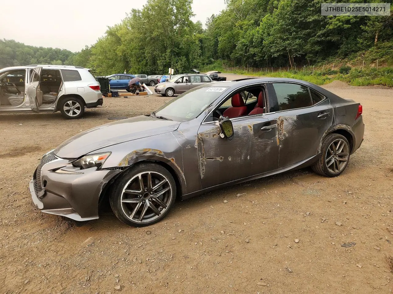 2014 Lexus Is 350 VIN: JTHBE1D25E5014271 Lot: 61212876