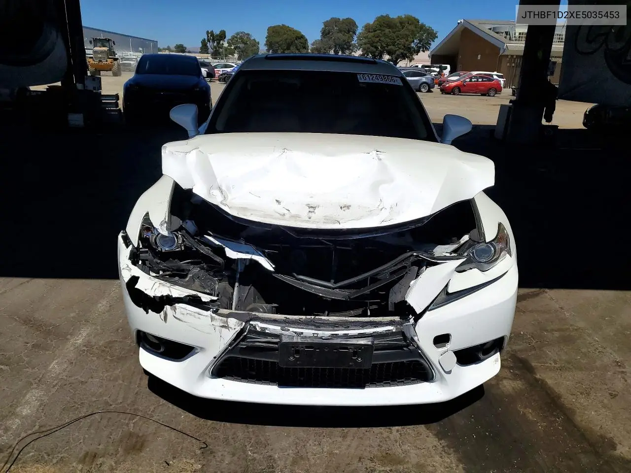 2014 Lexus Is 250 VIN: JTHBF1D2XE5035453 Lot: 61249866
