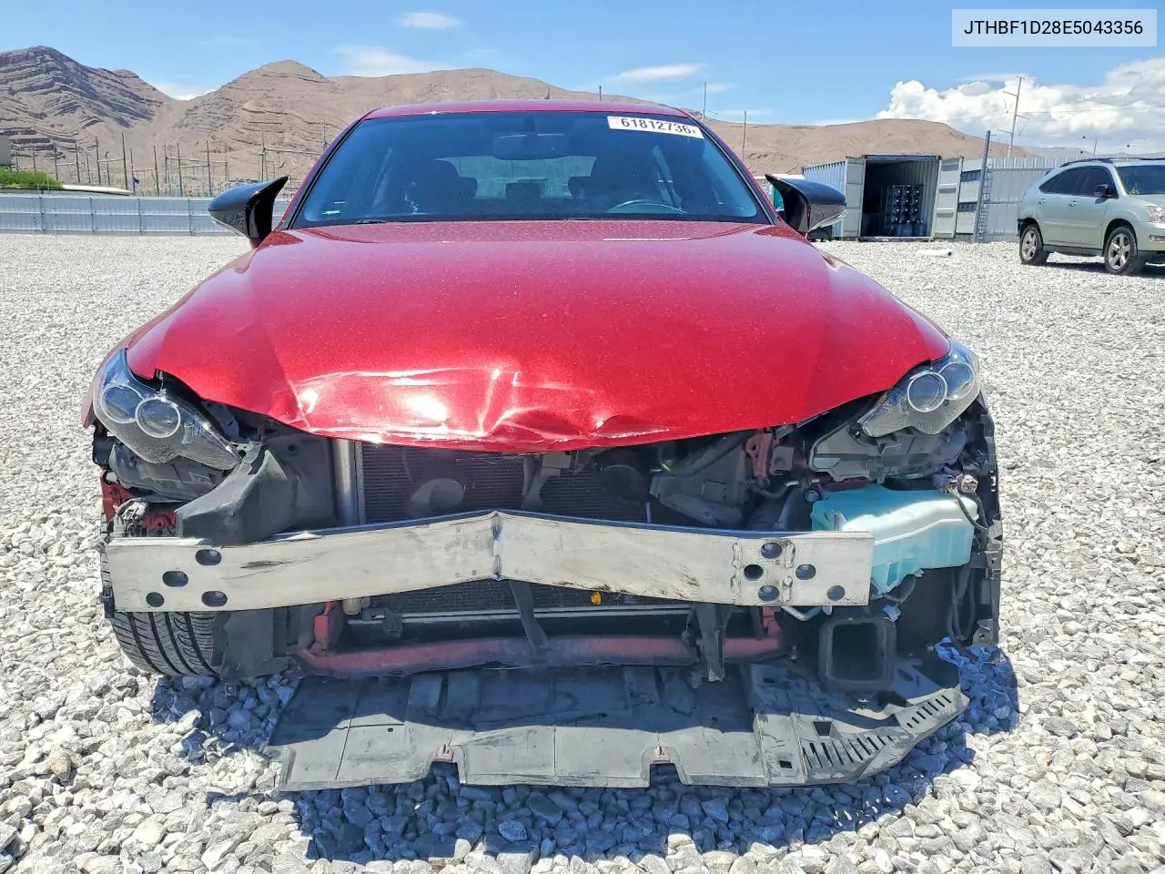 2014 Lexus Is 250 VIN: JTHBF1D28E5043356 Lot: 61812736