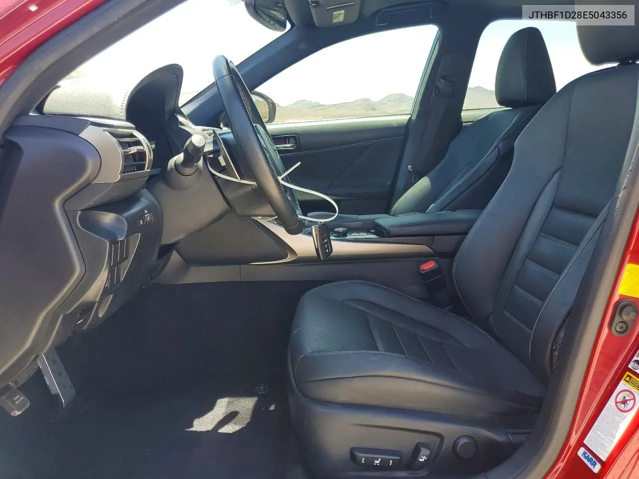 2014 Lexus Is 250 VIN: JTHBF1D28E5043356 Lot: 61812736