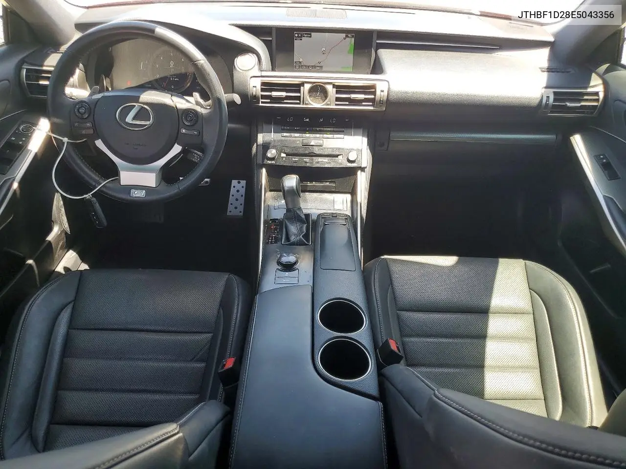 2014 Lexus Is 250 VIN: JTHBF1D28E5043356 Lot: 61812736