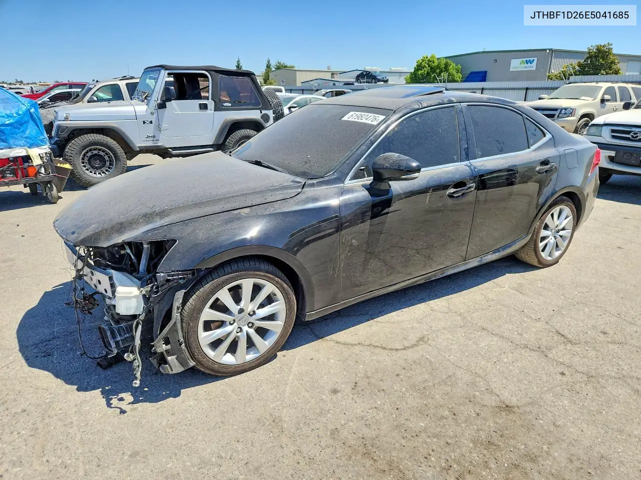 2014 Lexus Is 250 VIN: JTHBF1D26E5041685 Lot: 61982476