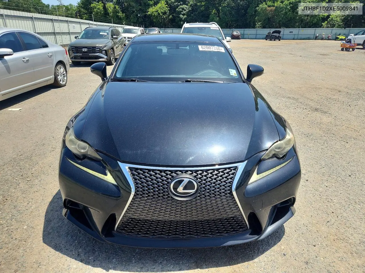 2014 Lexus Is 250 VIN: JTHBF1D2XE5009841 Lot: 62007386