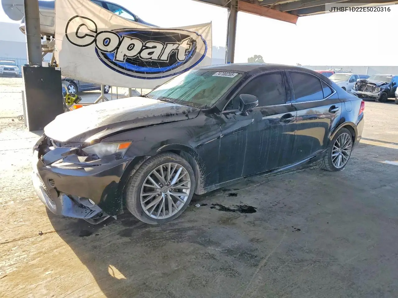 JTHBF1D22E5020316 2014 Lexus Is 250