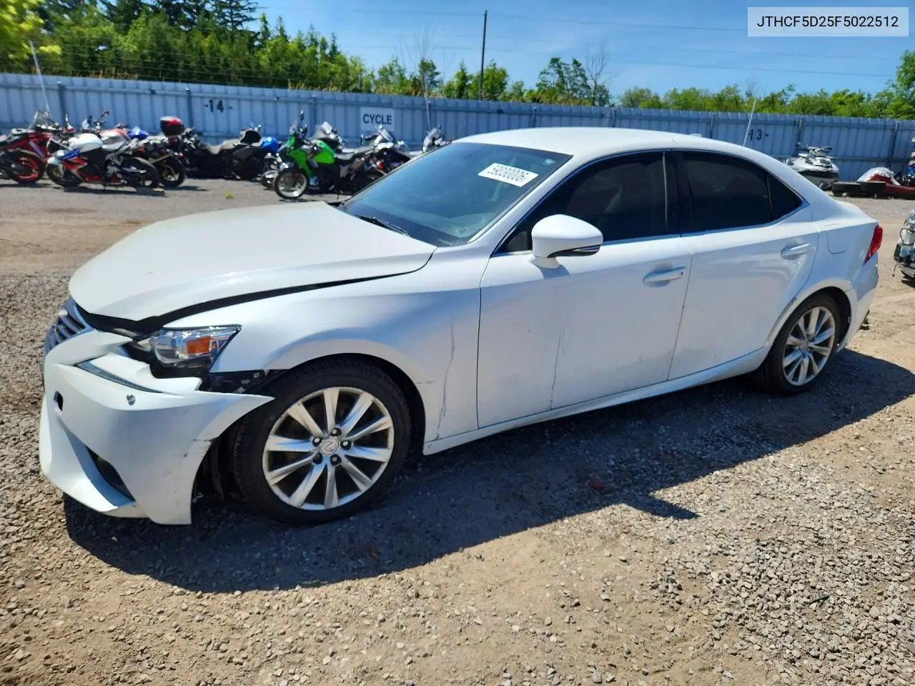 2015 Lexus Is 250 VIN: JTHCF5D25F5022512 Lot: 59030006