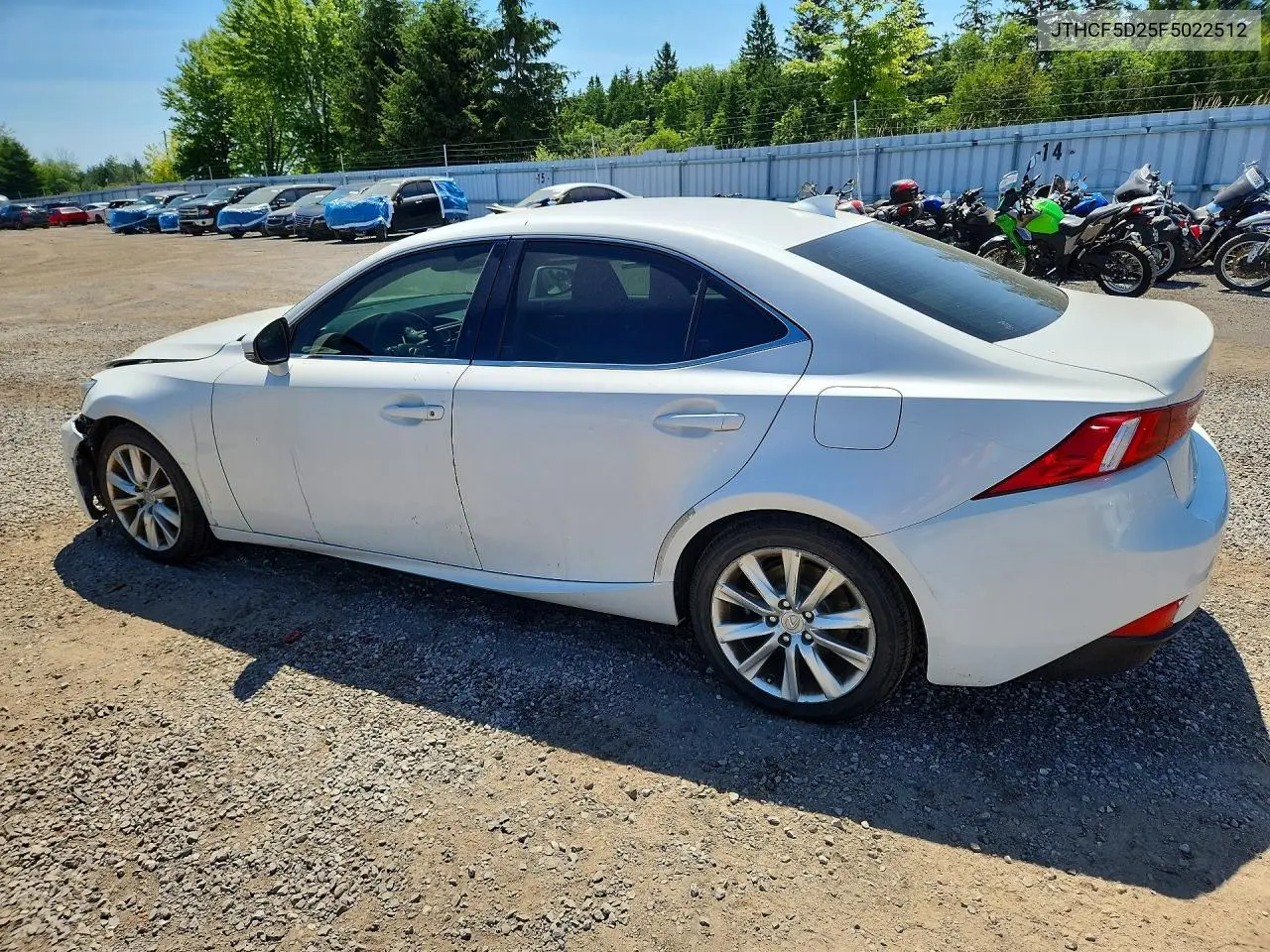 2015 Lexus Is 250 VIN: JTHCF5D25F5022512 Lot: 59030006