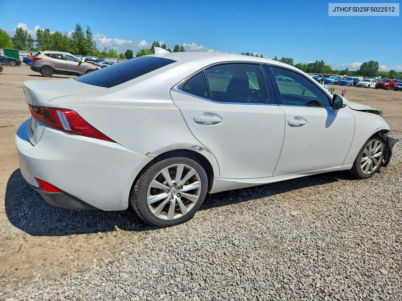 2015 Lexus Is 250 VIN: JTHCF5D25F5022512 Lot: 59030006