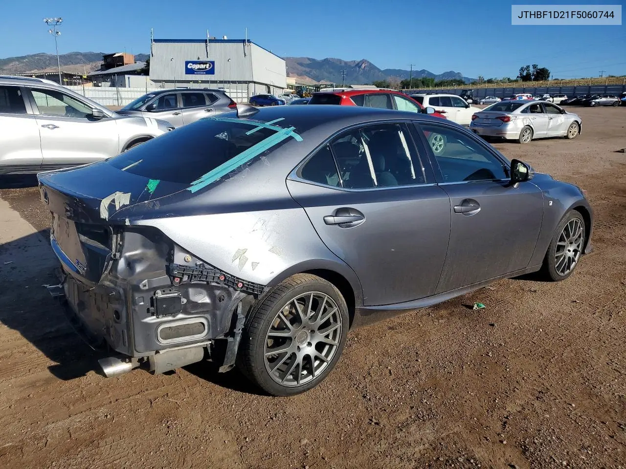 2015 Lexus Is 250 VIN: JTHBF1D21F5060744 Lot: 60423746