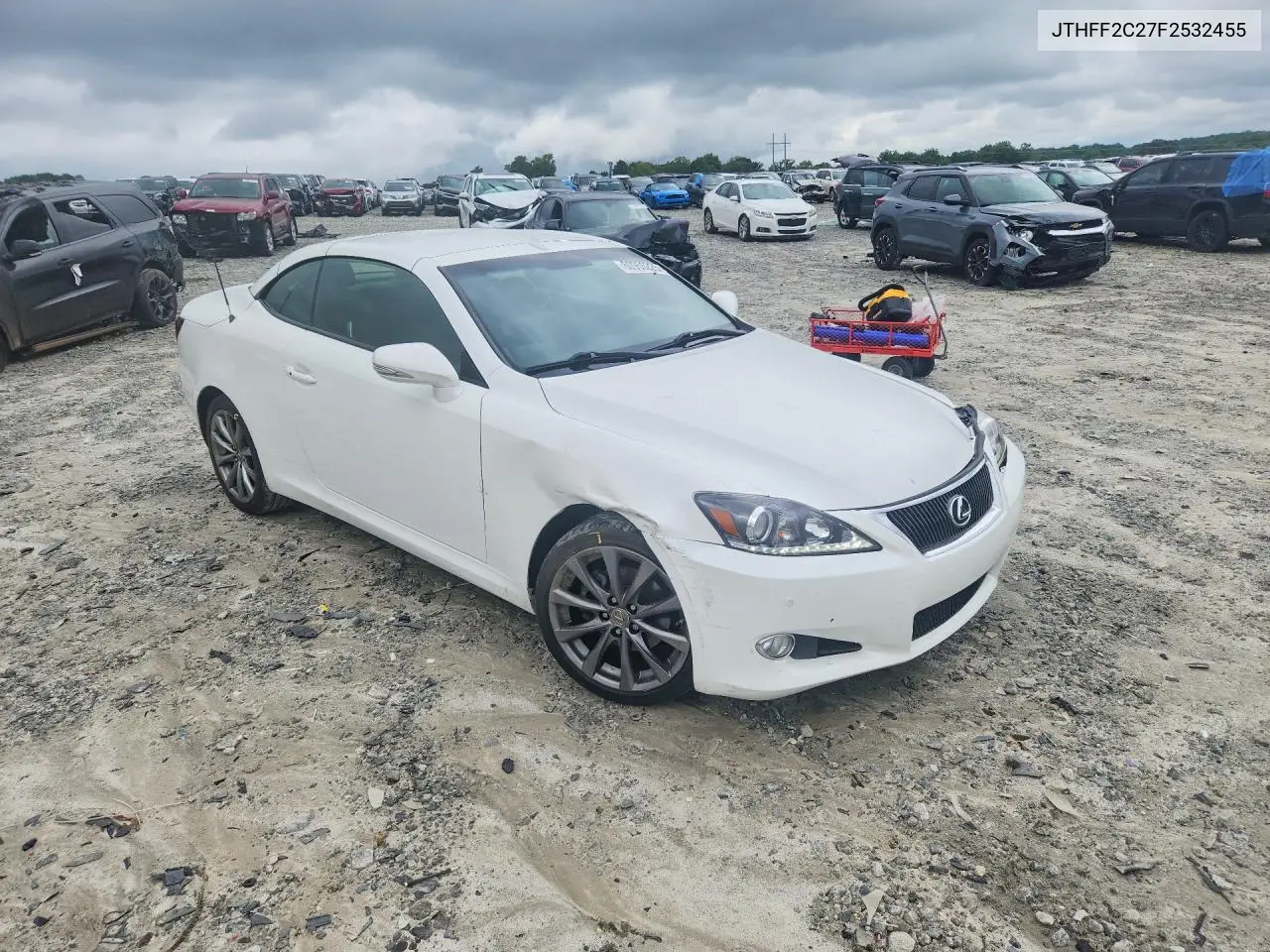 2015 Lexus Is 250 VIN: JTHFF2C27F2532455 Lot: 60956226