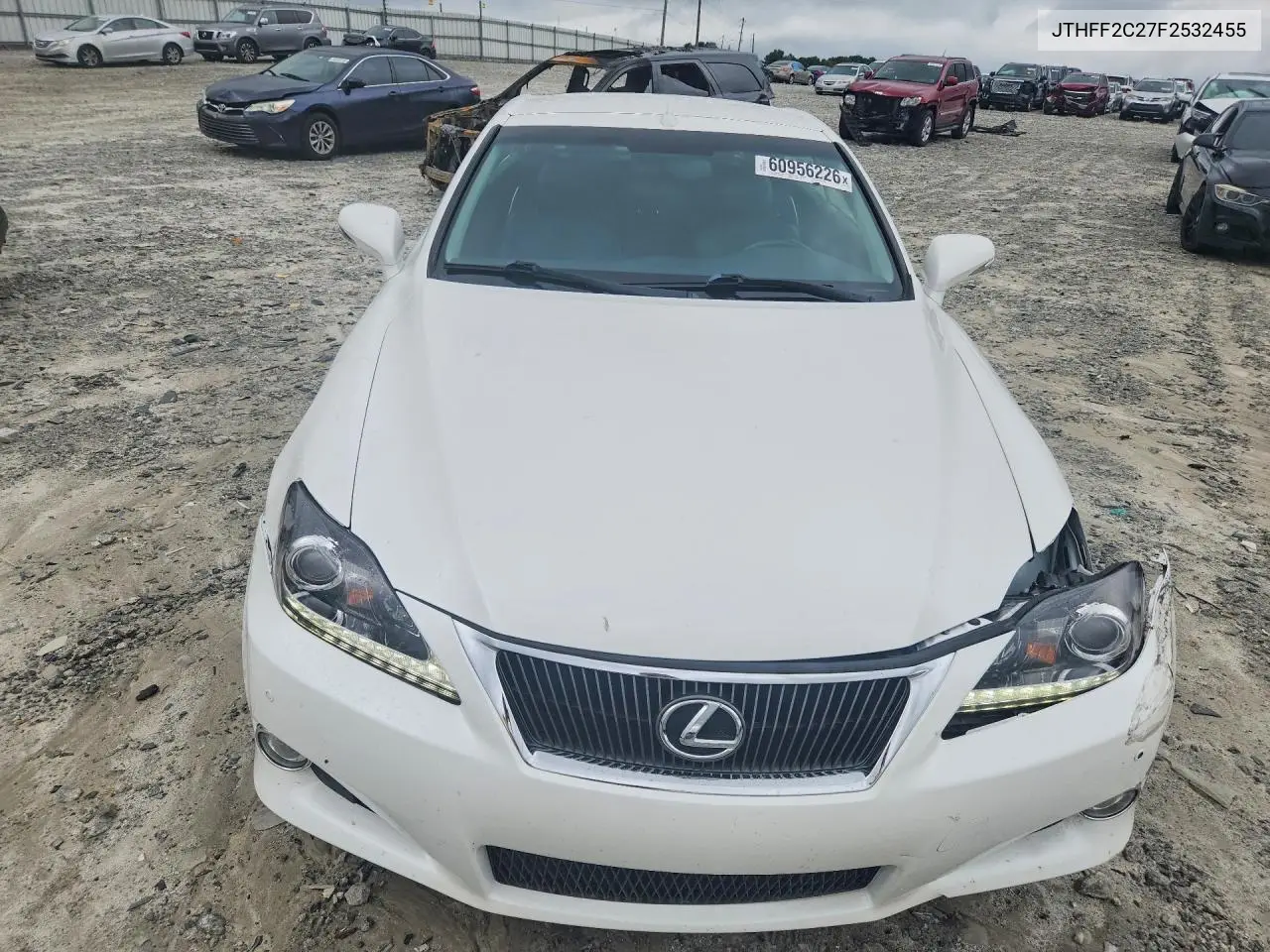 2015 Lexus Is 250 VIN: JTHFF2C27F2532455 Lot: 60956226