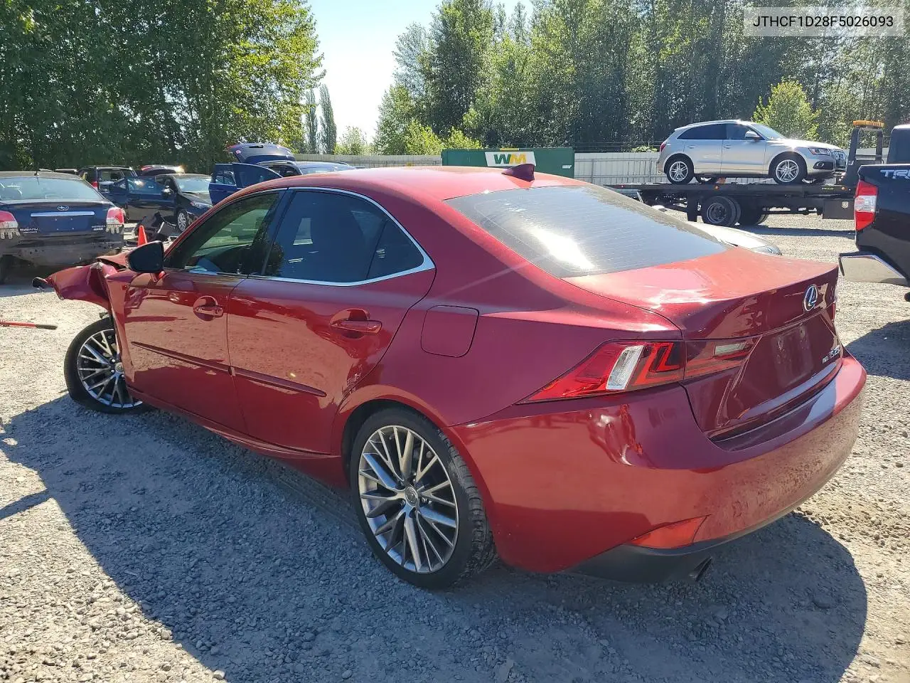 2015 Lexus Is 250 VIN: JTHCF1D28F5026093 Lot: 61033196