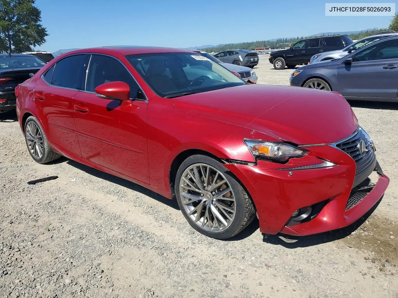 2015 Lexus Is 250 VIN: JTHCF1D28F5026093 Lot: 61033196