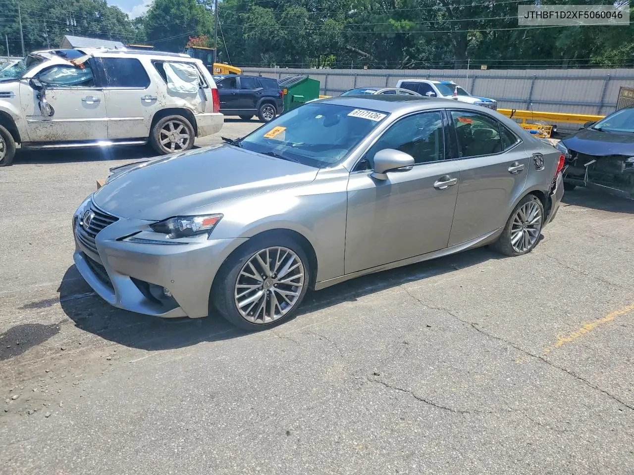 2015 Lexus Is 250 VIN: JTHBF1D2XF5060046 Lot: 61171126