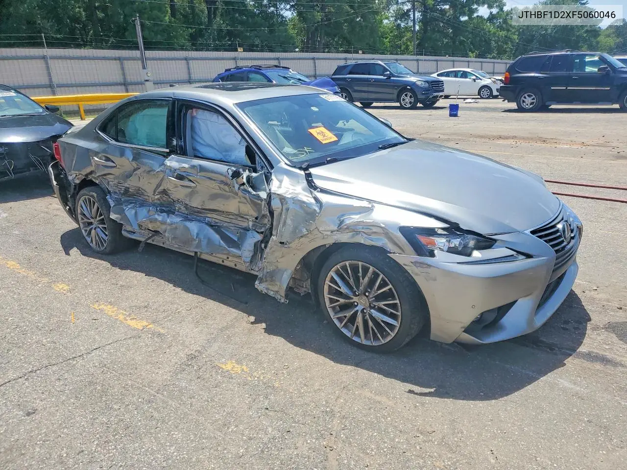 2015 Lexus Is 250 VIN: JTHBF1D2XF5060046 Lot: 61171126