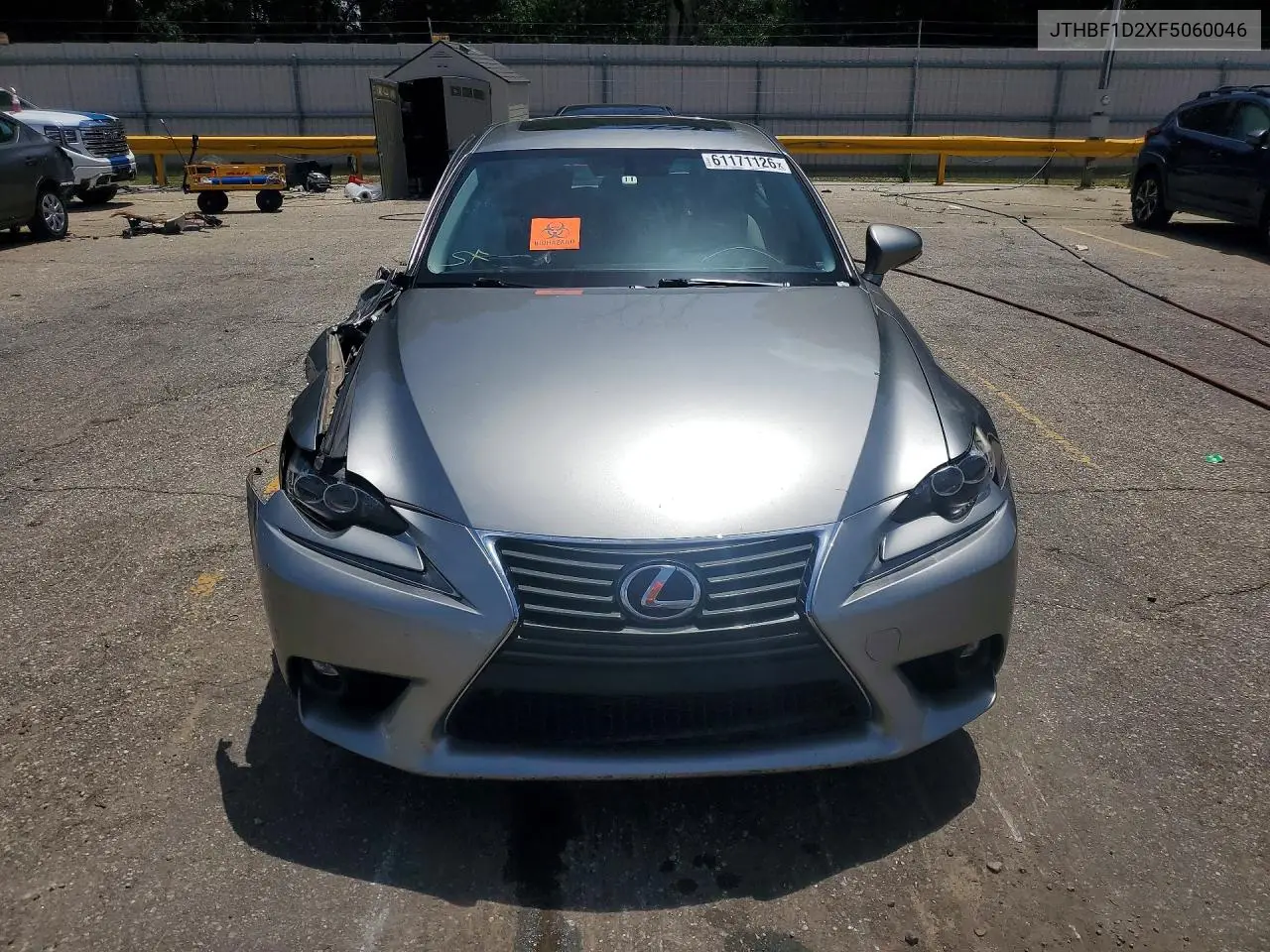 2015 Lexus Is 250 VIN: JTHBF1D2XF5060046 Lot: 61171126