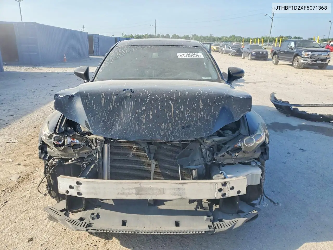 2015 Lexus Is 250 VIN: JTHBF1D2XF5071368 Lot: 61390006