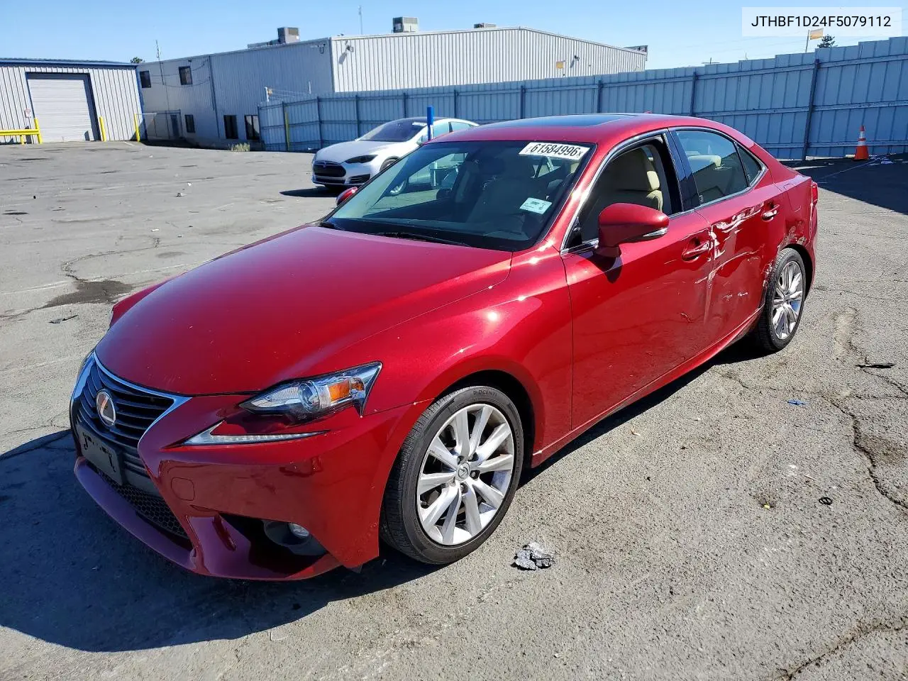 2015 Lexus Is 250 VIN: JTHBF1D24F5079112 Lot: 61584996