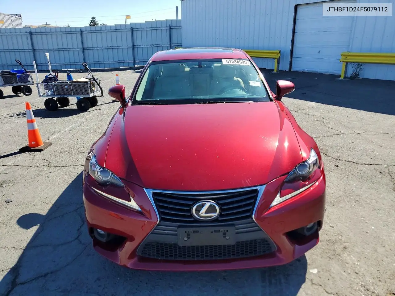 2015 Lexus Is 250 VIN: JTHBF1D24F5079112 Lot: 61584996