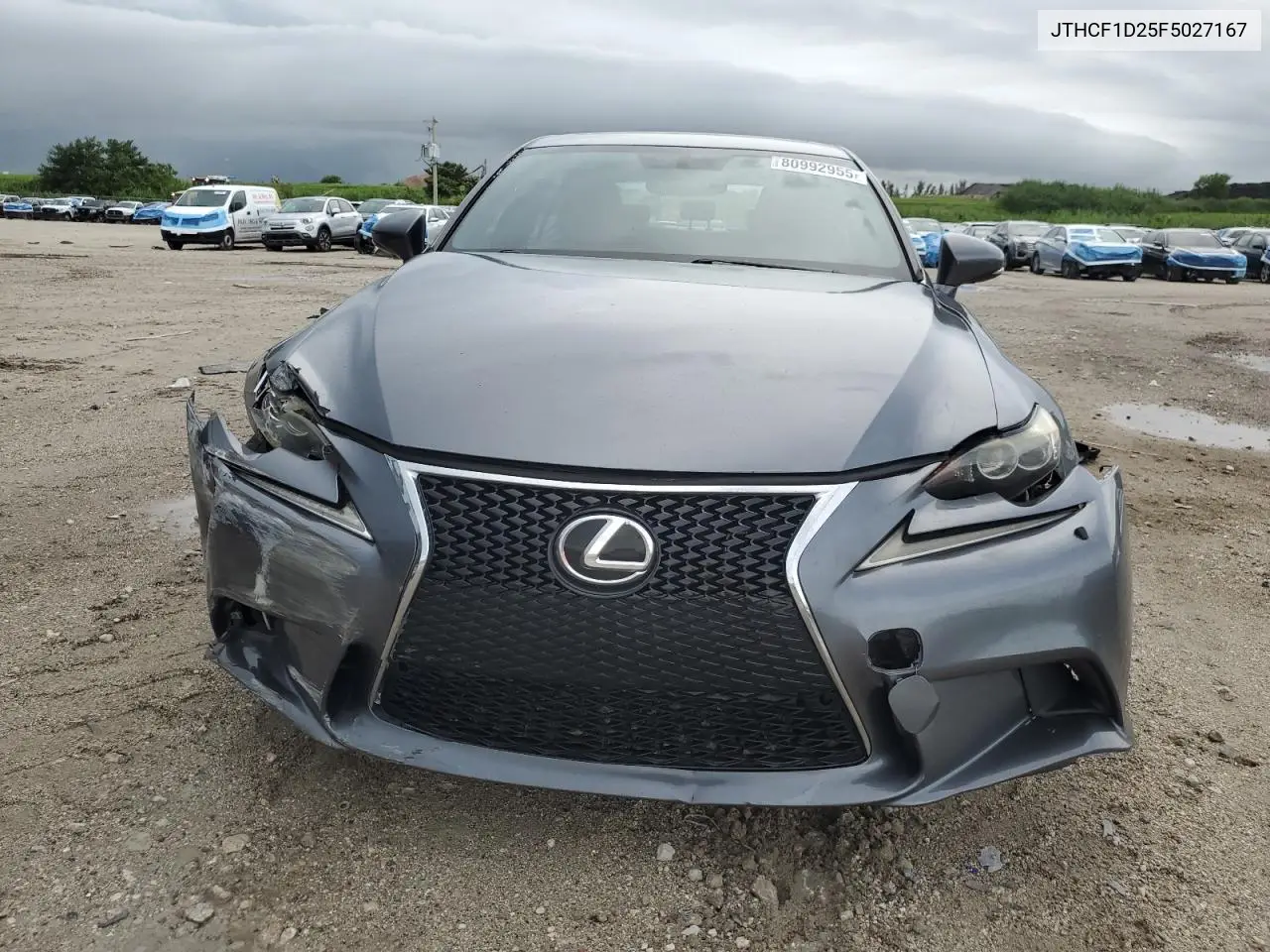 2015 Lexus Is 250 VIN: JTHCF1D25F5027167 Lot: 80992955