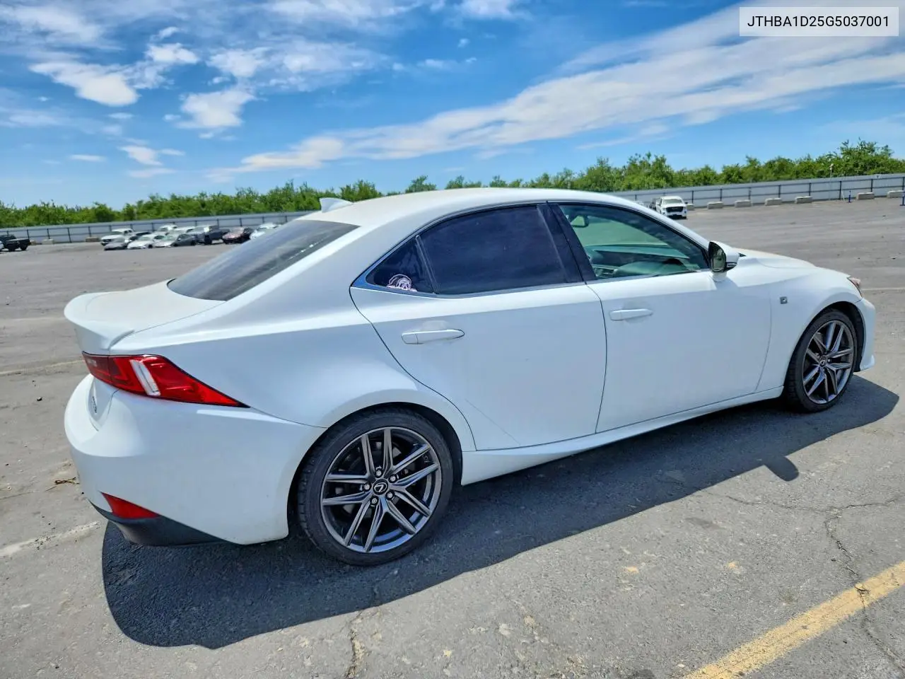 2016 Lexus Is 200T VIN: JTHBA1D25G5037001 Lot: 56597176