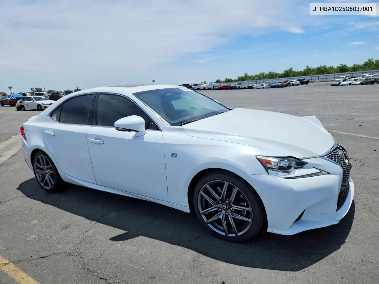 2016 Lexus Is 200T VIN: JTHBA1D25G5037001 Lot: 56597176