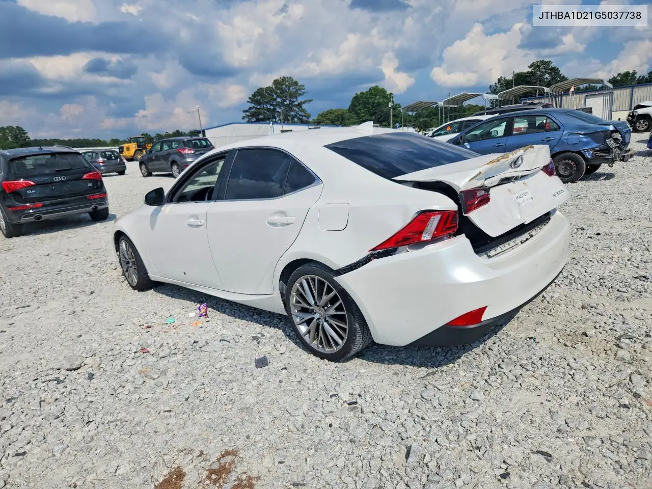 2016 Lexus Is 200T VIN: JTHBA1D21G5037738 Lot: 57066596