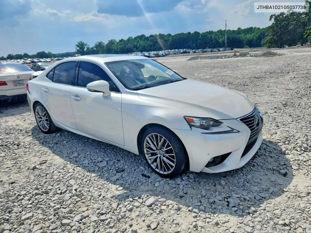 2016 Lexus Is 200T VIN: JTHBA1D21G5037738 Lot: 57066596