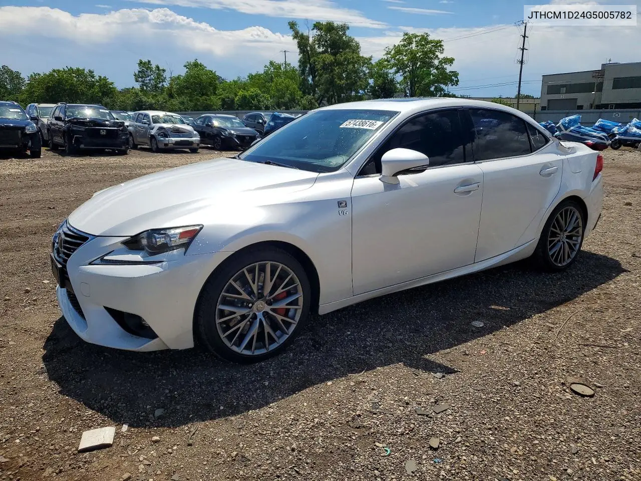 2016 Lexus Is 300 VIN: JTHCM1D24G5005782 Lot: 57438616