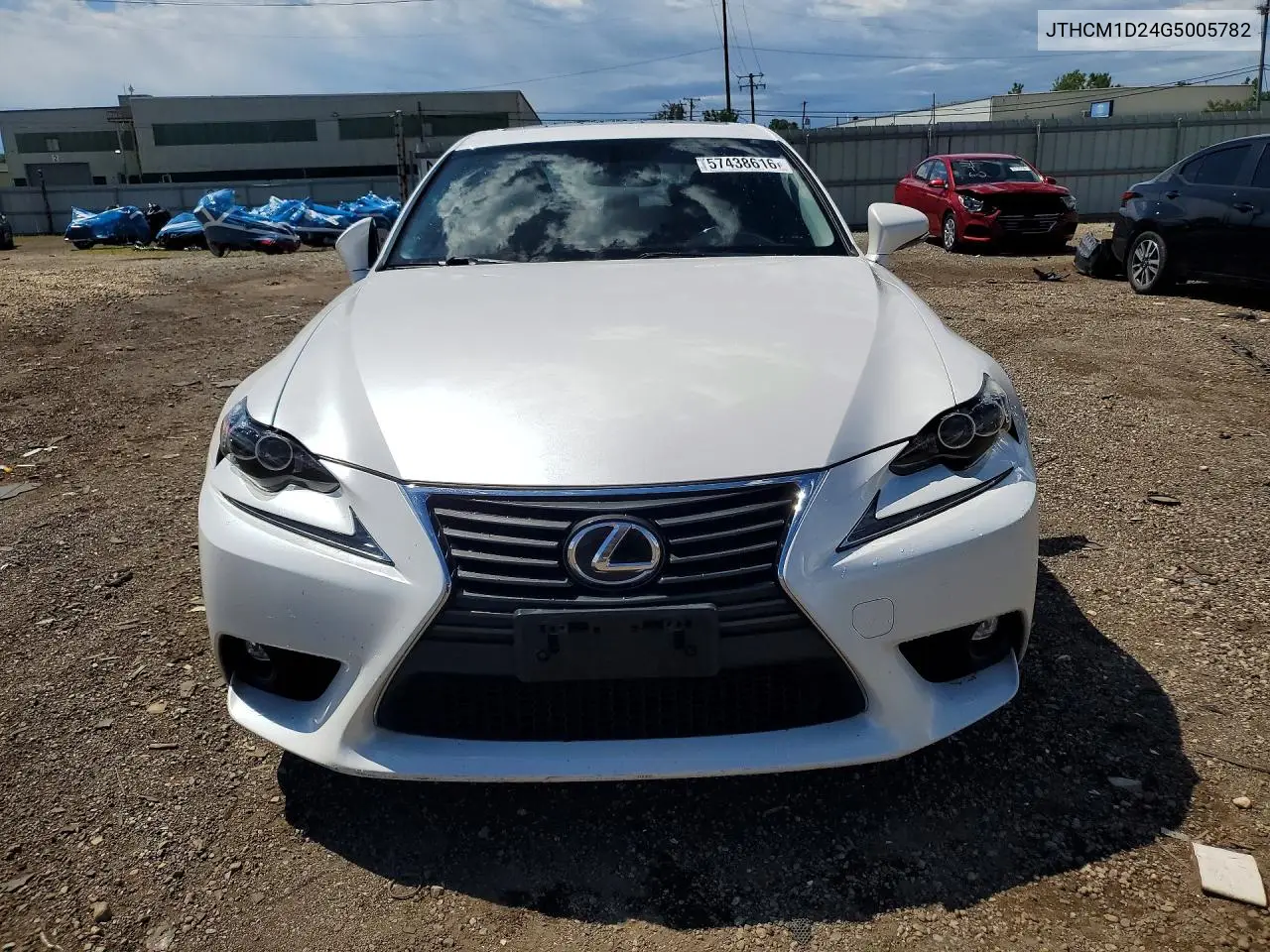 2016 Lexus Is 300 VIN: JTHCM1D24G5005782 Lot: 57438616