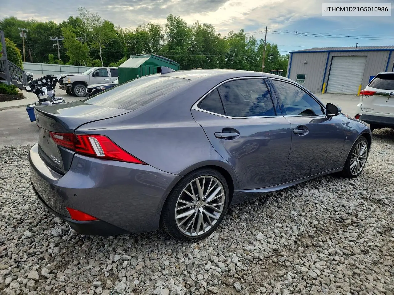 2016 Lexus Is 300 VIN: JTHCM1D21G5010986 Lot: 58393746