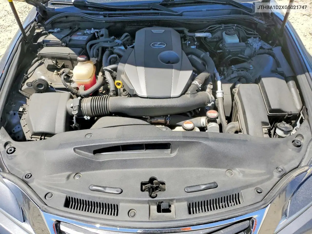2016 Lexus Is 200T VIN: JTHBA1D2XG5021747 Lot: 60425596
