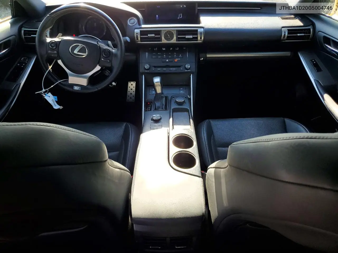 2016 Lexus Is 200T VIN: JTHBA1D20G5004746 Lot: 60838506