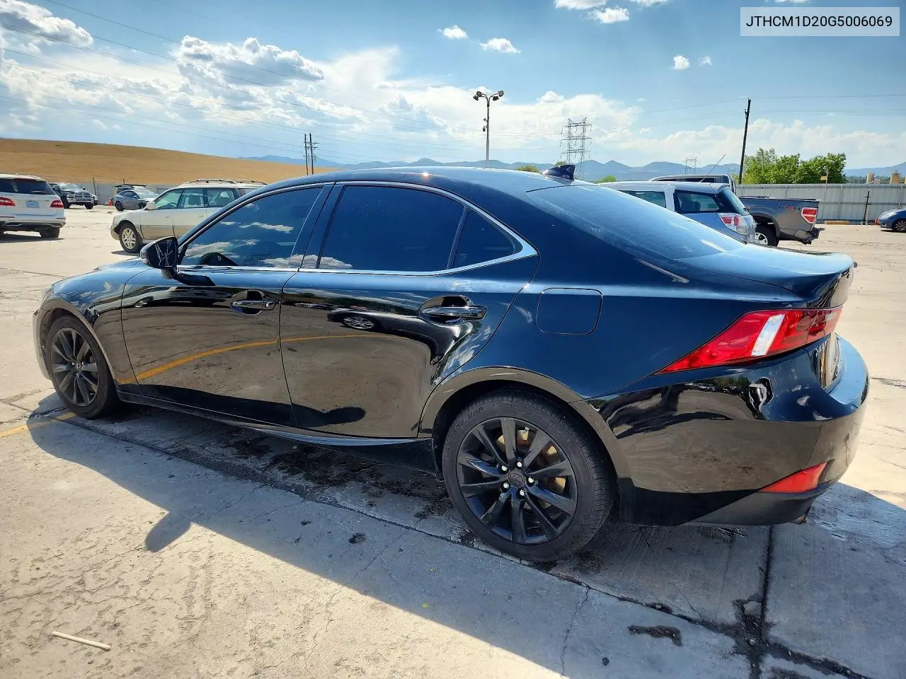 2016 Lexus Is 300 VIN: JTHCM1D20G5006069 Lot: 60943266