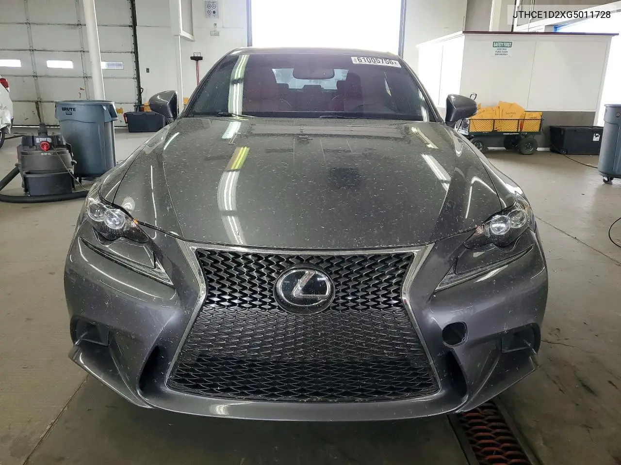 2016 Lexus Is 350 VIN: JTHCE1D2XG5011728 Lot: 61005756