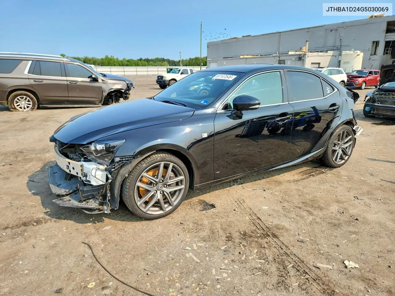 2016 Lexus Is 200T VIN: JTHBA1D24G5030069 Lot: 61147546