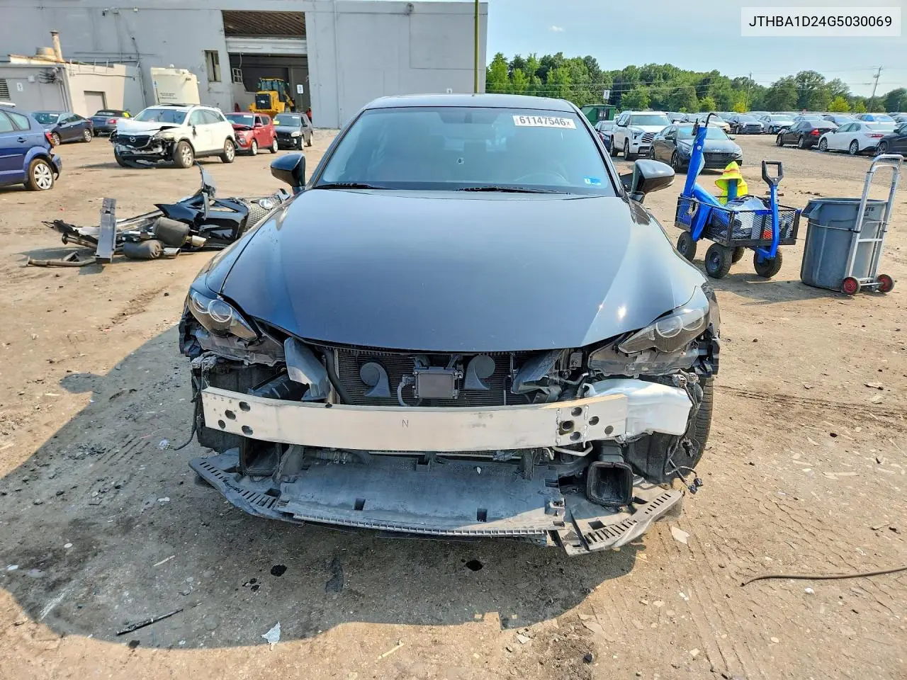 2016 Lexus Is 200T VIN: JTHBA1D24G5030069 Lot: 61147546