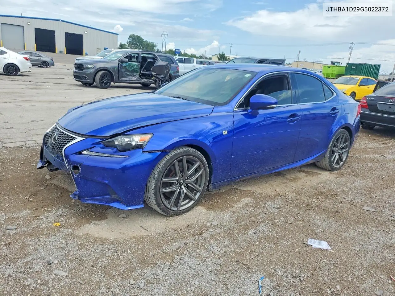 2016 Lexus Is 200T VIN: JTHBA1D29G5022372 Lot: 61411646