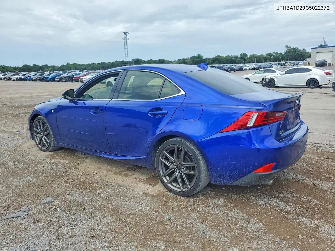 2016 Lexus Is 200T VIN: JTHBA1D29G5022372 Lot: 61411646