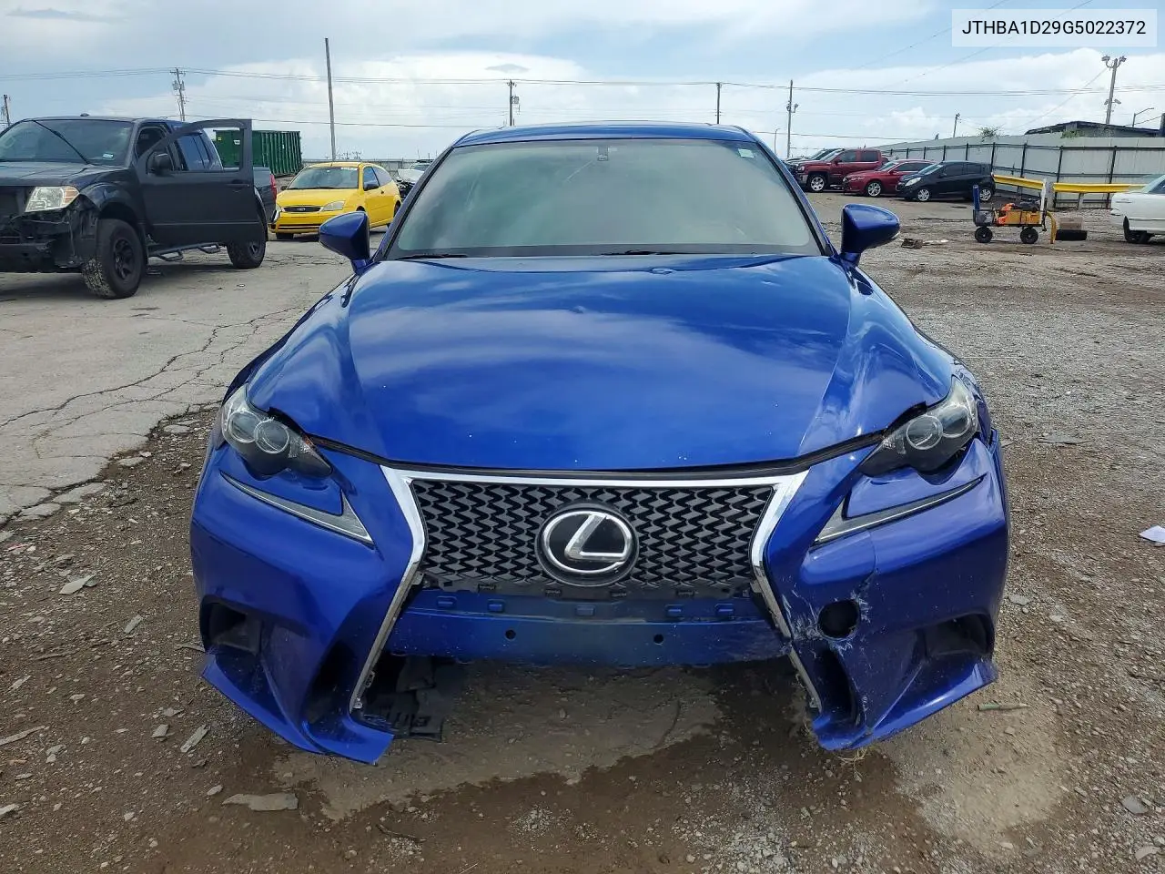2016 Lexus Is 200T VIN: JTHBA1D29G5022372 Lot: 61411646