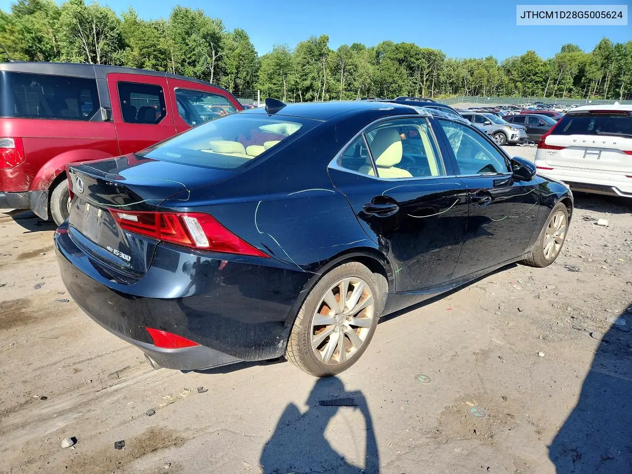 2016 Lexus Is 300 VIN: JTHCM1D28G5005624 Lot: 61601706